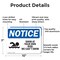 Signmission Swim At Your Own Risk We Can't Swim, 10 in W x Rectangle, Aluminum OS-2PACK-NS-A-710-L-18516 - alternate 6